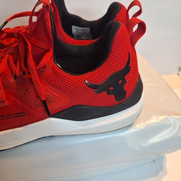 Under Armour Project Rock BSR 2 Men\'s Red Athletic Shoes. Size 11.5 main image 11